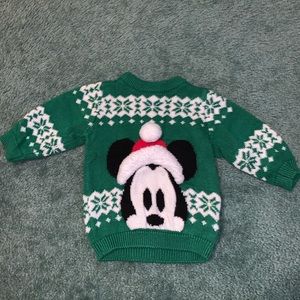 3-6 month Mickey Sweater